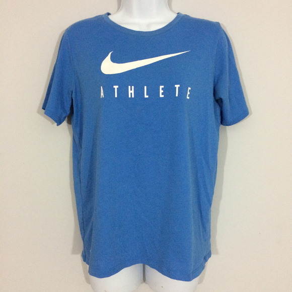 Nike Tops - Nike Womens XL Blue Athletic Cut Dri-Fit T-Shirt
